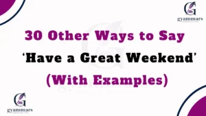 ‘Have a Great Weekend’